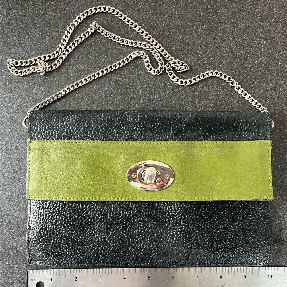 Cleo & Patek Italy leather purse